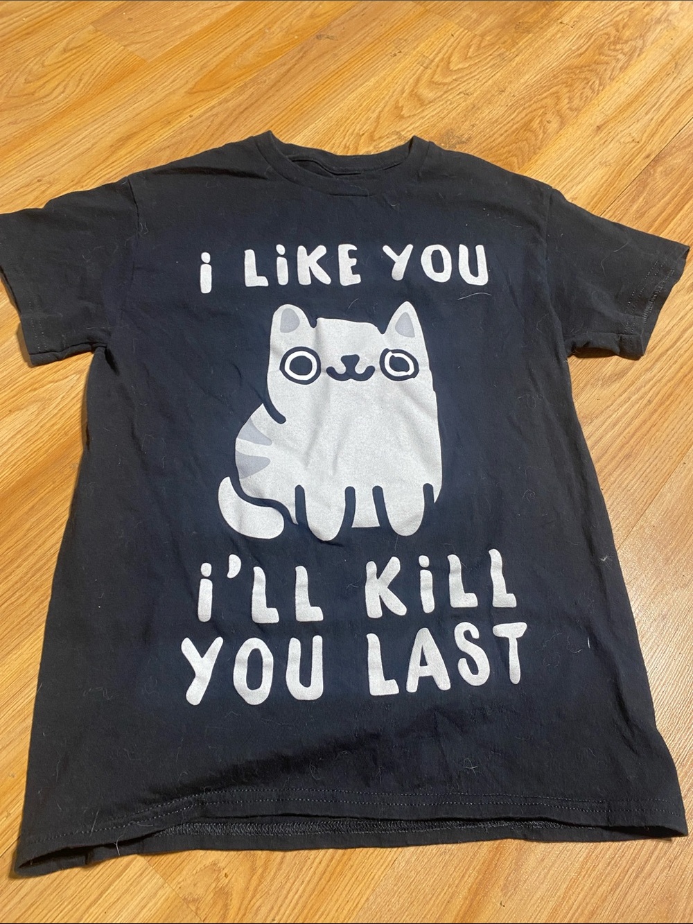 Black Cat Graphic Tee from Spencer’s